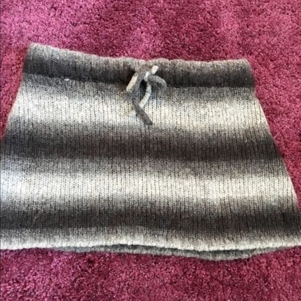 Knitted skater skirt